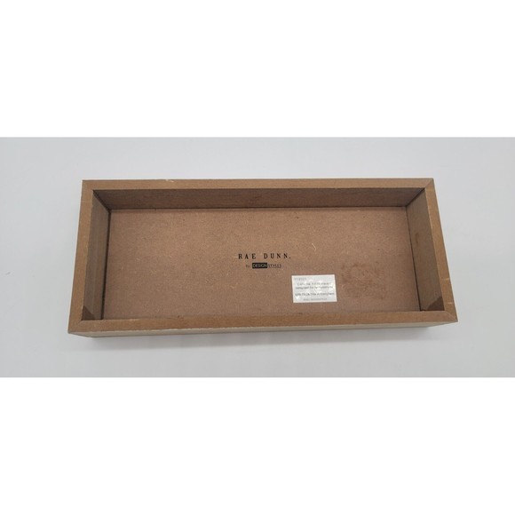 Rae Dunn Wooden Sign For The "world's best Teacher " Desk Plaque - Picture 4 of 4